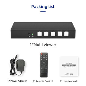 <strong>HDMI</strong> 2x2 Quad Screen Multiviewer with Seamless Switcher Video Splitters &amp; <strong>Converters</strong> - Product Image 4
