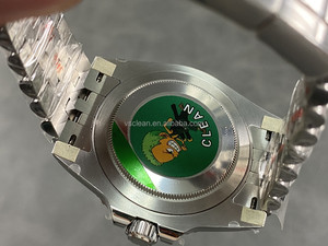 Eta 3285นาฬิกาอะนาล็อก V4 V3สำหรับผู้ชายสีฟ้าแดงแปรสีฝาหน้าปัดกลมกันน้ำสไตล์ธุรกิจ