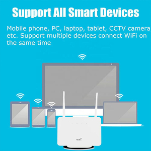 Enrutador WiFi 4G desbloqueado Red inalámbrica con ranura para tarjeta SIM Enrutador WiFi 4G LTE Internet inalámbrico Módem GSM - Product Image 3