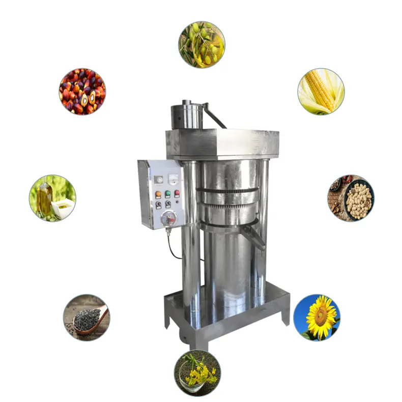Piccola macchina idraulica per la stampa di olio di mais/frantoio/espulsore di olio di soia