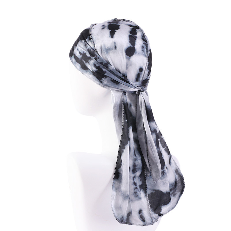 Tie-dye noir et blanc