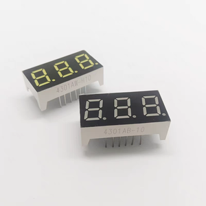 LED 7-Segment-Anzeige Weiß 0,4 Zoll 3-stellige digitale Röhre Anpassbare Röhren chip farbe Hoch helle LED-Segment anzeige - Product Image 3