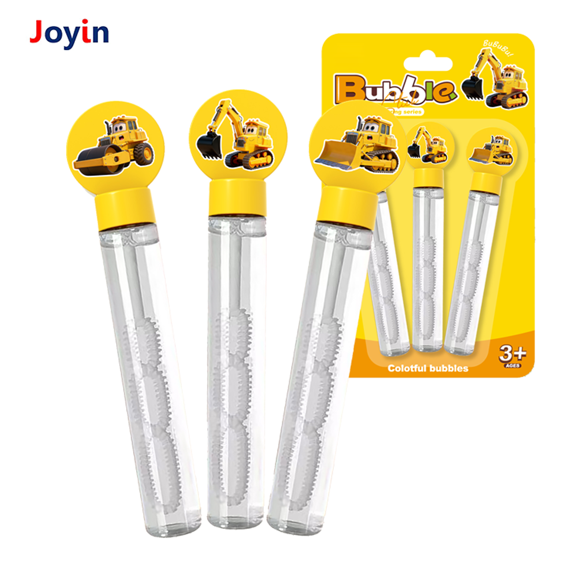Mini varita de burbujas para vehículos de construcción