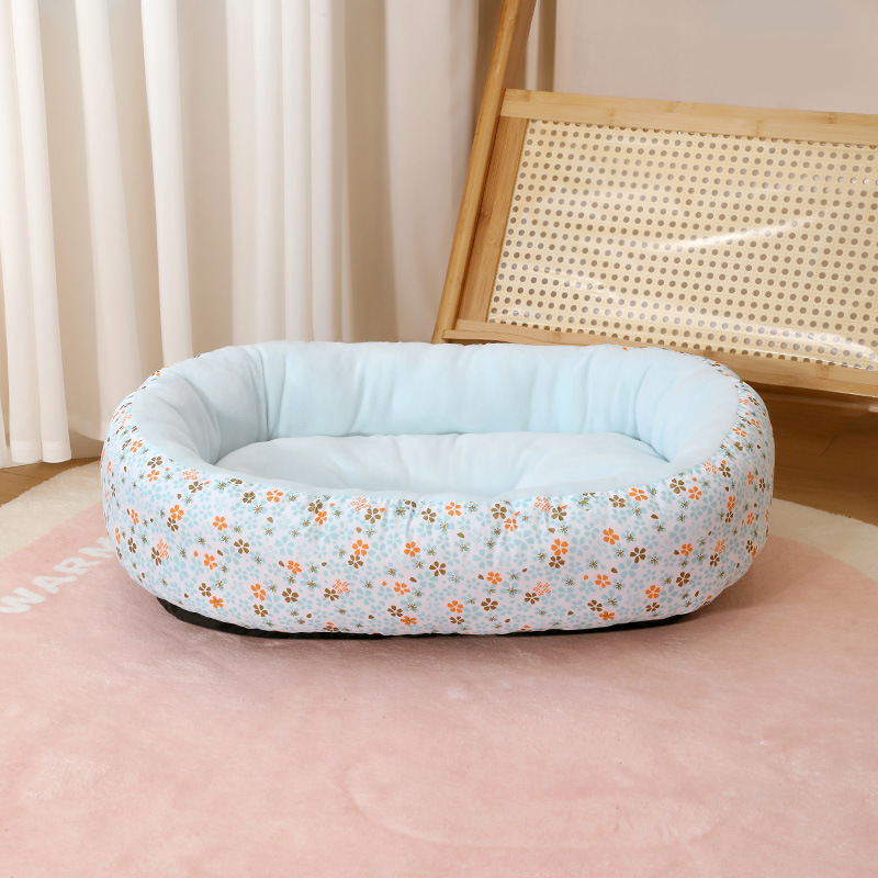 Light blue small floral