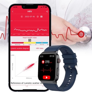 Reloj inteligente a prueba de agua de consumo de energía ultrabajo de 280mAh-Fashion E500 BT Long Endurance SOS Function Music iOS Operation System - Product Image 4