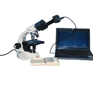 Precio al por mayor, microscopios de laboratorio digitales de 5MP, microscopio monocular/binocular/trinocular, cámara CMOS, experimentos para estudiantes - Product Image 3