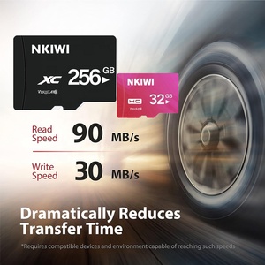 NKIWI Factory Großhandel SD-Karte 128GB Tf 256GB TF CARD Telefon Kamera Speicher karte SD für GPS-Kamera Mobiltelefon