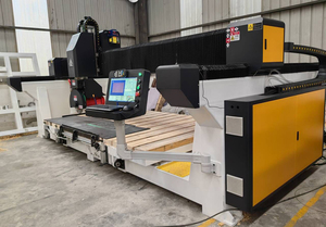 Автоматическая 5-осевая каменная Резка CNC 4 + 1 мостовая пила для резки плиты для обработки мраморной кухонной столешницы - Product Image 4