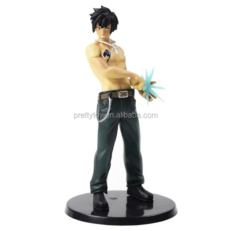 PVC personnalisé Queue De Fée Figurine Gris Fullbuster Anime Jouets