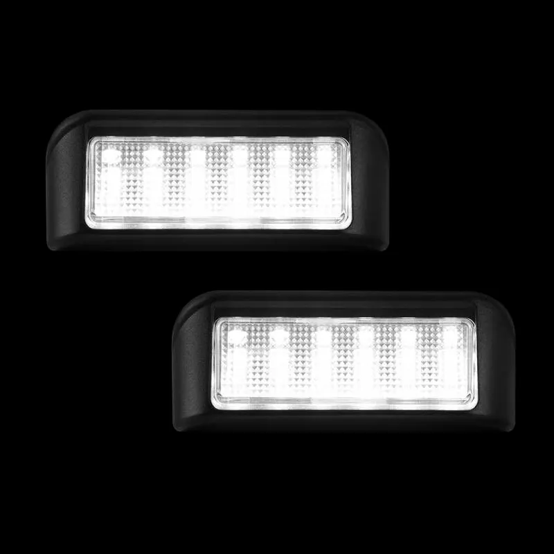 2Pcs For Fiat Scudo LED Number License Plate Lights Lamps For Toyota Proace Oepl Peugeot Expert Partner Citroen Berlingo Jumpy