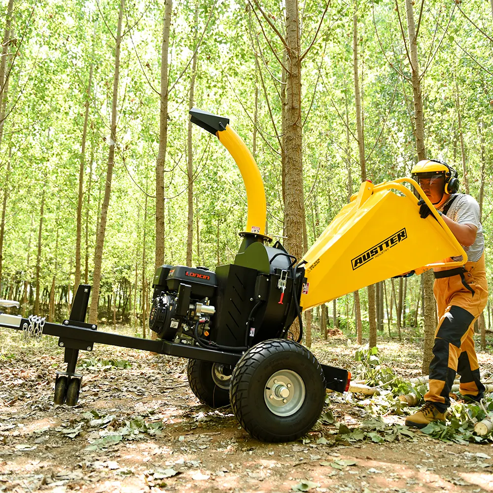 Austter Offre Spéciale bois déchiqueteuse avec disque rotatif système de coupe