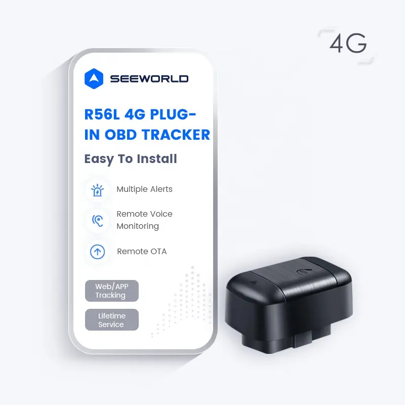 Facile Plug and Play miglior Mini camion auto Wireless OBD GPS Tracker con supporto microfono Open API