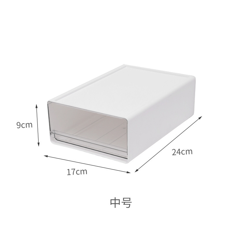 Transparent drawer type - medium size