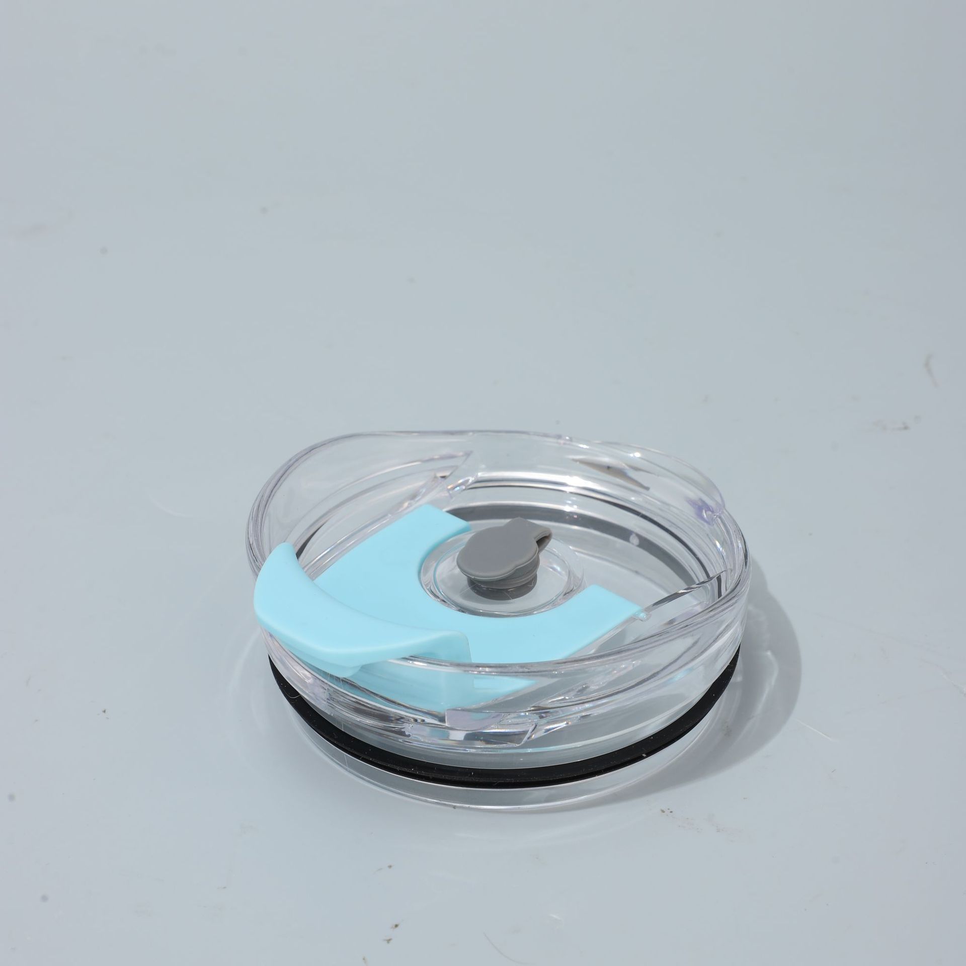 40oz straw flip cover-sky blue