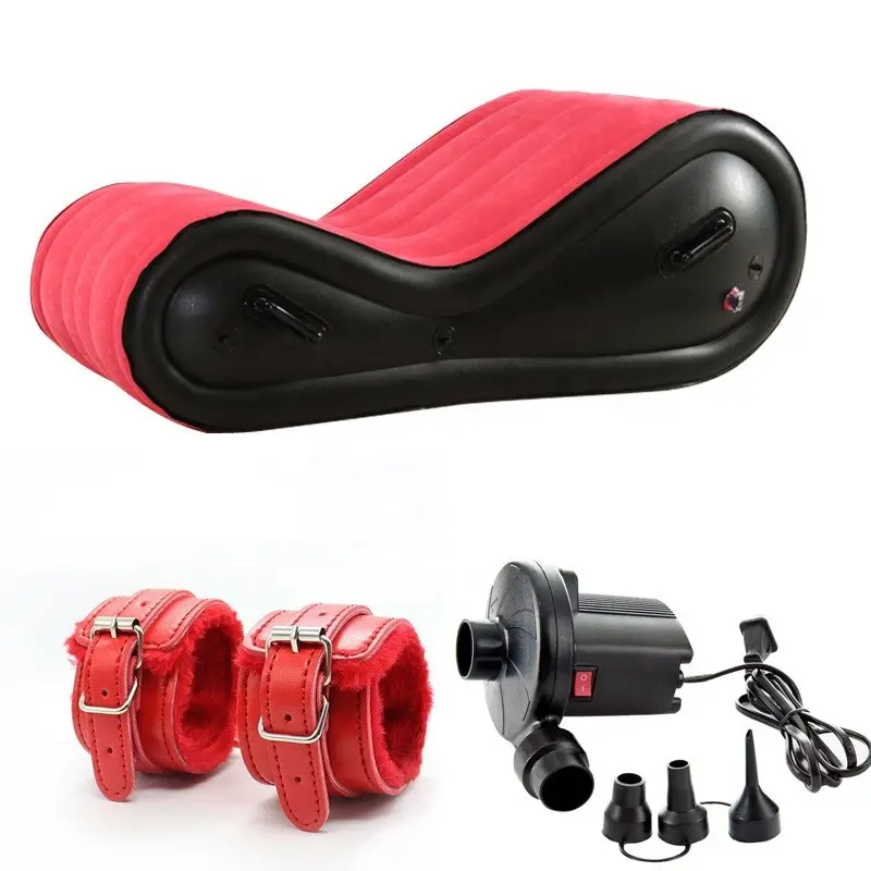 Oreiller sexuel gonflable canapé-lit chaise adultes Sexy Portable adultes canapés sexuels BDSM Positions de soutien Pad amour drôle meubles %