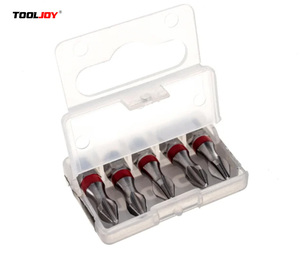 Source Factory 6.35mm High Torque Fine Polishing Single Head Bamboo Joint Screwdriver Bits Ph2 Power Bits Set