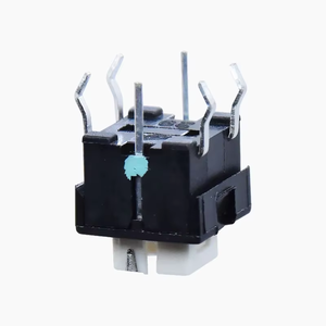 Usbrr aydınlatmalı taktlı anahtarlar 8X8 dikey 8*8*8.5 RGB ışık ile LED 6 Pin basmalı düğme anahtarı ile dokunsal anahtarı - Product Image 2