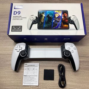 手机拉伸游戏控制器D9无线Bt电脑平板操纵杆，用于开关/PS3/PS4双霍尔体感控制器 - Product Image 2