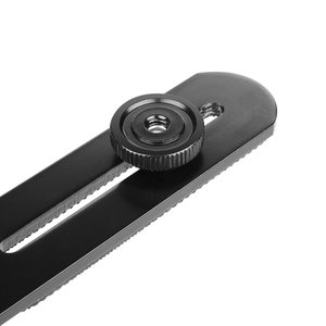 Barra de extensión de soporte de Flash de montaje de cámara dual YEAH con tornillo 1/4 para cámara Digital DSLR micrófono de vídeo de estudio de luz LED - Product Image 3