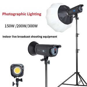 <strong>High</strong> Quality 150W 200W 300W Led Photo Studio Kit Photography Lighting Bowens Mount Led Camera Video <strong>Light</strong> with Remote Control - Product Image 2
