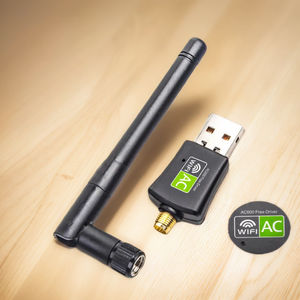 Logo personalizzato AC600 Wifi USB adattatore USB 2.0 Driver senza fili Dongle Mini Computer scheda di rete ricevitore - Product Image 2
