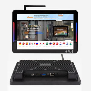 Android <strong>Linux</strong> <strong>System</strong> Aluminum Outdoor <strong>Embedded</strong> Wall Mounted IP65 Waterproof All in One Fanless Industrial Panel Pc With Nfc