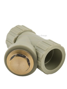 PPR ev geliştirme sıcak eriyik boru bağlantı parçaları yeni malzeme kayışlı filtre anti-kirlenme tüm bakır fiş PPR kalınlaşmış y-tipi filtre - Product Image 6