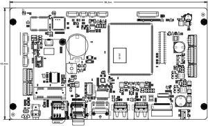 Feature-rich Allwinner A133 Core Board 7inch LCD Embedded Linux 1G 8G For Embedded Linux Board And <strong>Android</strong> Development Board - Product Image 6