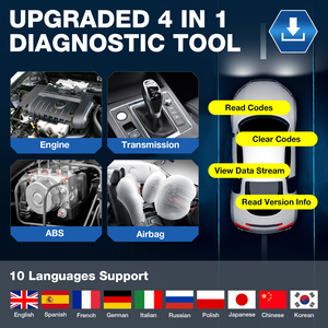 <strong>LAUNCH</strong> X431 CRP129E Obd2 Eobd <strong>Code</strong> <strong>Reader</strong> Scanner Support Engine ABS SRS AT+Brake Oil SAS ETS TMPS Reset Free Update - Product Image 5