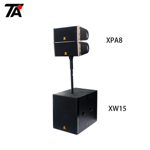 250 Ватт пассивный 8 дюймов мини линейный громкоговоритель для сцены - Product Image 5