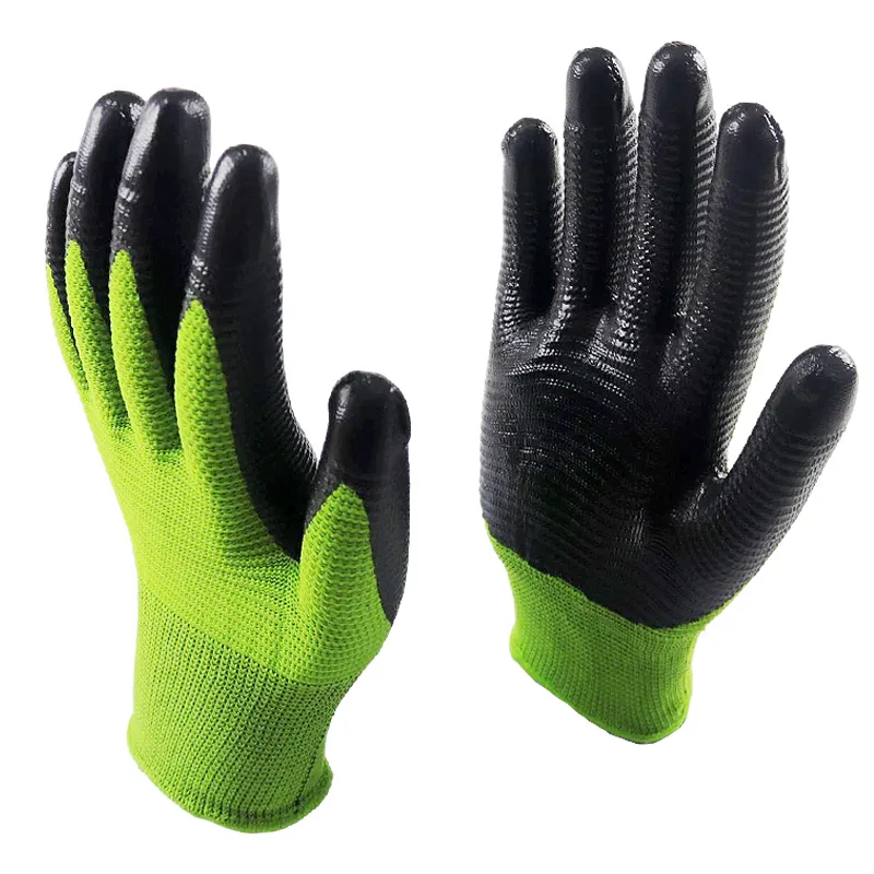 ถุงมือนิรภัยแบบถักนิตติ้งถุงมือ Glove10-Gauge ไร้รอยต่อหุ้มฉนวนกันความร้อนทำงานทั่วไป