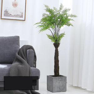 X160 Mô Hình Cây Dương Xỉ Ba Tư Cây Xanh Nhân Tạo Cây Dương Xỉ Giả Trong Nhà Rừng Nguyên Thủy Cây Xanh Bắc Âu Trồng Trong Chậu - Product Image 5