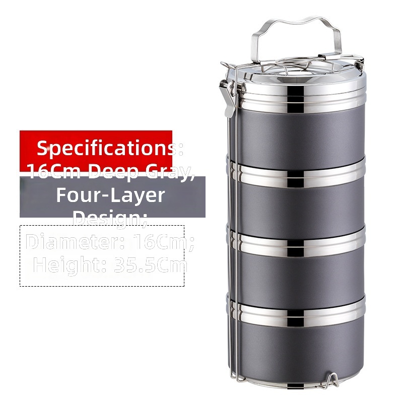 Dark gray-caliber 16cm four layers