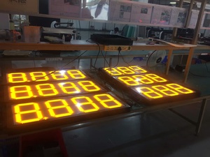 Digital Outdoor Display Signboard Remote Control <strong>Led</strong> Petrol Price Display <strong>888</strong>/88.88/8888 16&quot; Gas Station Price <strong>Led</strong> Display - Product Image 6
