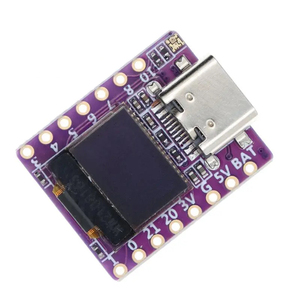 ESP32 C3 / RP2040 Raspberry Pi Pico scheda di sviluppo con 0.42 pollici LCD risc-v WiFi Bluetooth microprython - Product Image 4
