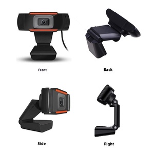 Niedriger Preis USB 2.0 Webcam Computer kamera Web kamera für Online-Klassen Video konferenzen Live-Streaming Autofokus Mikrofon - Product Image 3