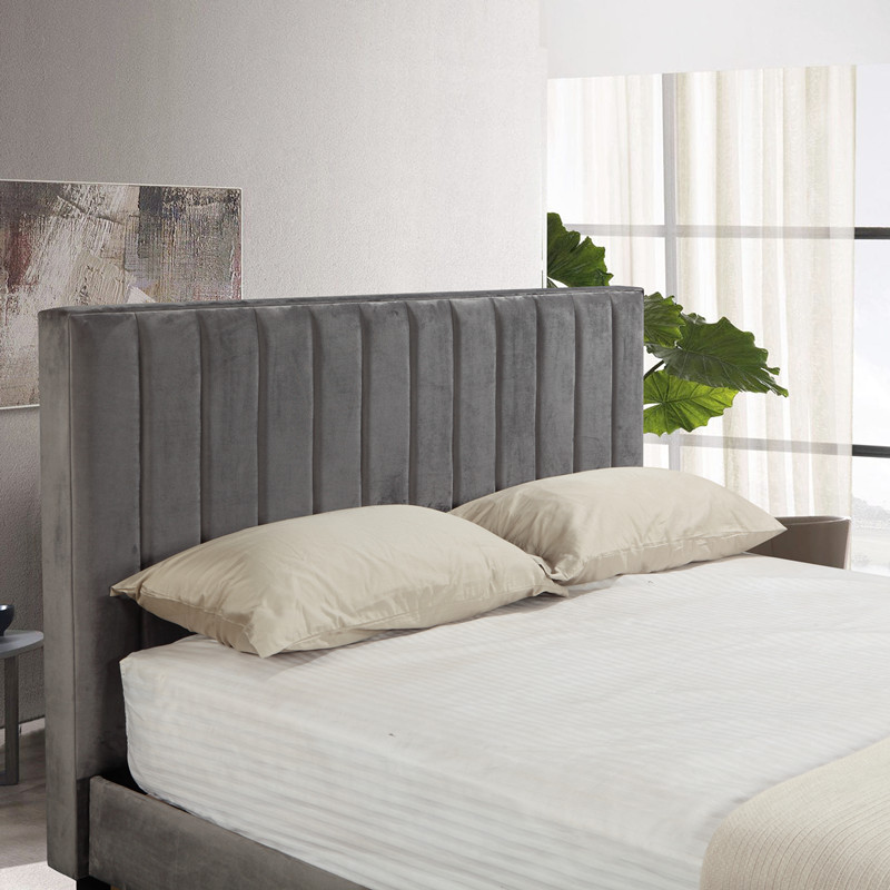 Bedroom Furniture Queen Size upholstery Bed Wooden Double Bed Bases Frame For Full Size