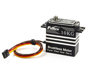 FEETECH FT810BL 180 градусов 7,4 В 10 кг см PWM цифровой алюминиевый корпус 180 градусов ЧПУ водонепроницаемый сервопривод для роботов - Product Image 2