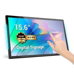 15,6 "HD дисплей Digital Signage мультитач ЖК-дисплей планшет ЖК-дисплей сенсорный монитор сенсорный экран - Product Image 1
