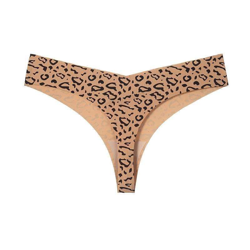 Brown leopard print