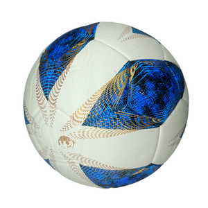 FIFA標準サーマルボンドマッチトレーニングとリーグ競技用カスタムロゴ公式サイズ5 PUサッカーボール - Product Image 5