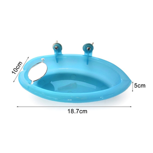 Nhựa chim bồn tắm & birdbath cho vẹt & VẸT-lồng treo Pet Bird phụ kiện - Product Image 3