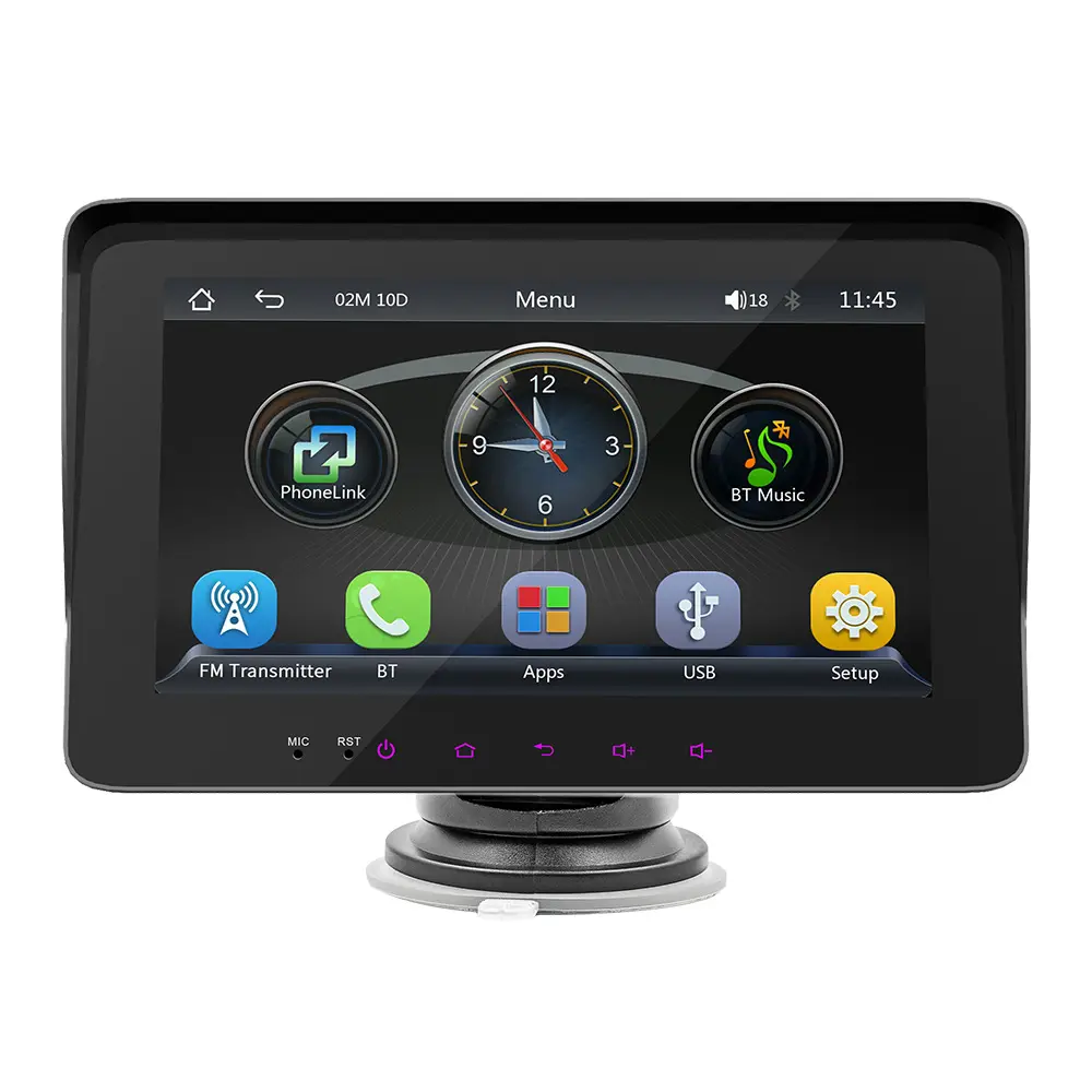 2023 fabrika fiyat B5310 7 inç BT Stereo 2 Din araba radyo araba Video multimedya oynatıcı FM USB AUX araç ses mp3 mp4 mp5 çalar