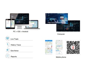 La personalización del software de seguimiento GPS incluye la gestión de flotas WEB/Android/IOS/API por GPS Tracker Manufacture of CHINA