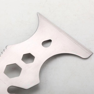 Raspador de masilla de acero inoxidable transfronterizo, raspador de limpieza, cuchillo de masilla multifuncional 15 en 1 - Product Image 4