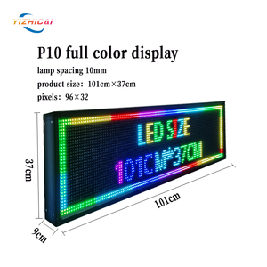 P10 RGB Full Colours Advertising Rgb cartellone con testo a Led per telefono cellulare a Led segno di scorrimento programmabile - Product Image 4