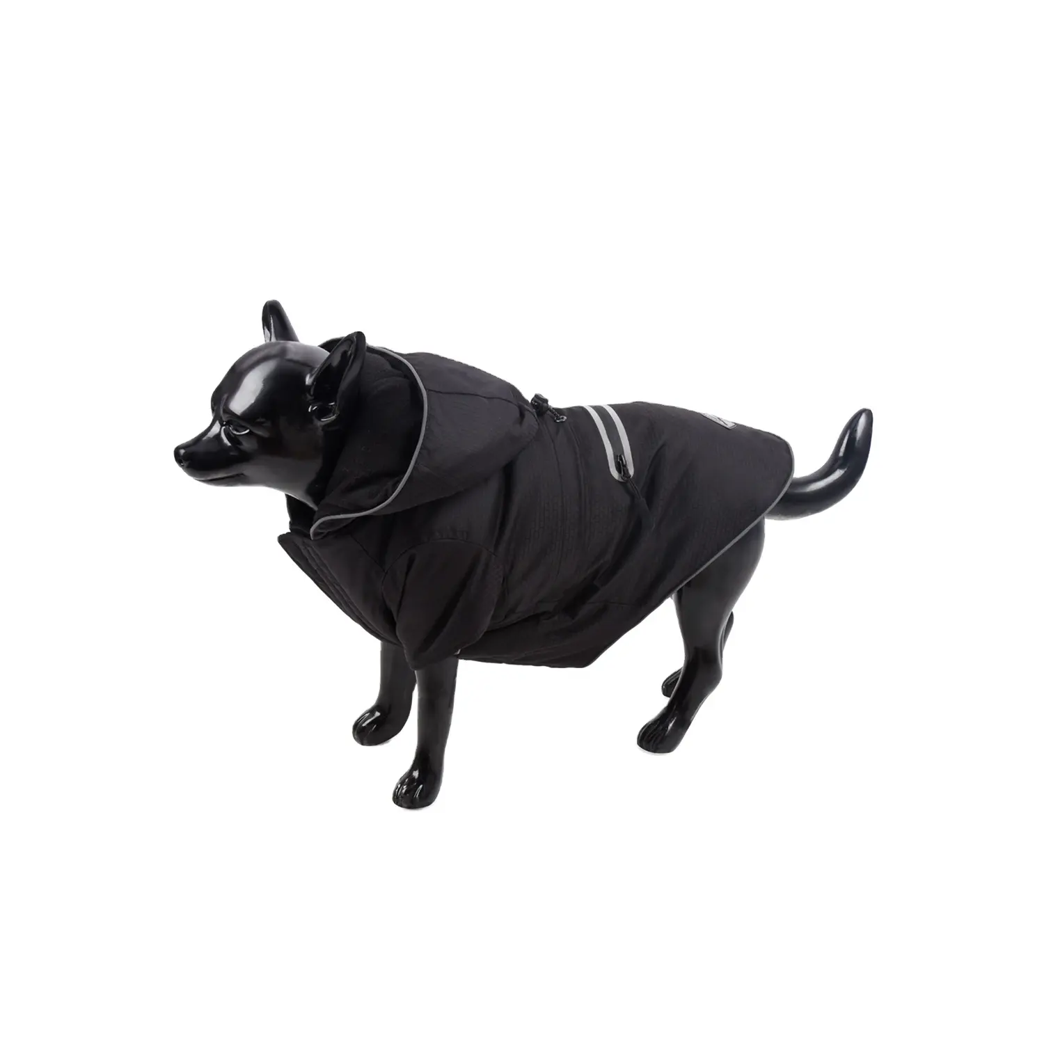 BlackDoggy Imperméable À Capuche Chien Hund En Molleton D'hiver Vêtements Pour Animaux De Compagnie pour Chiot Chihuahua