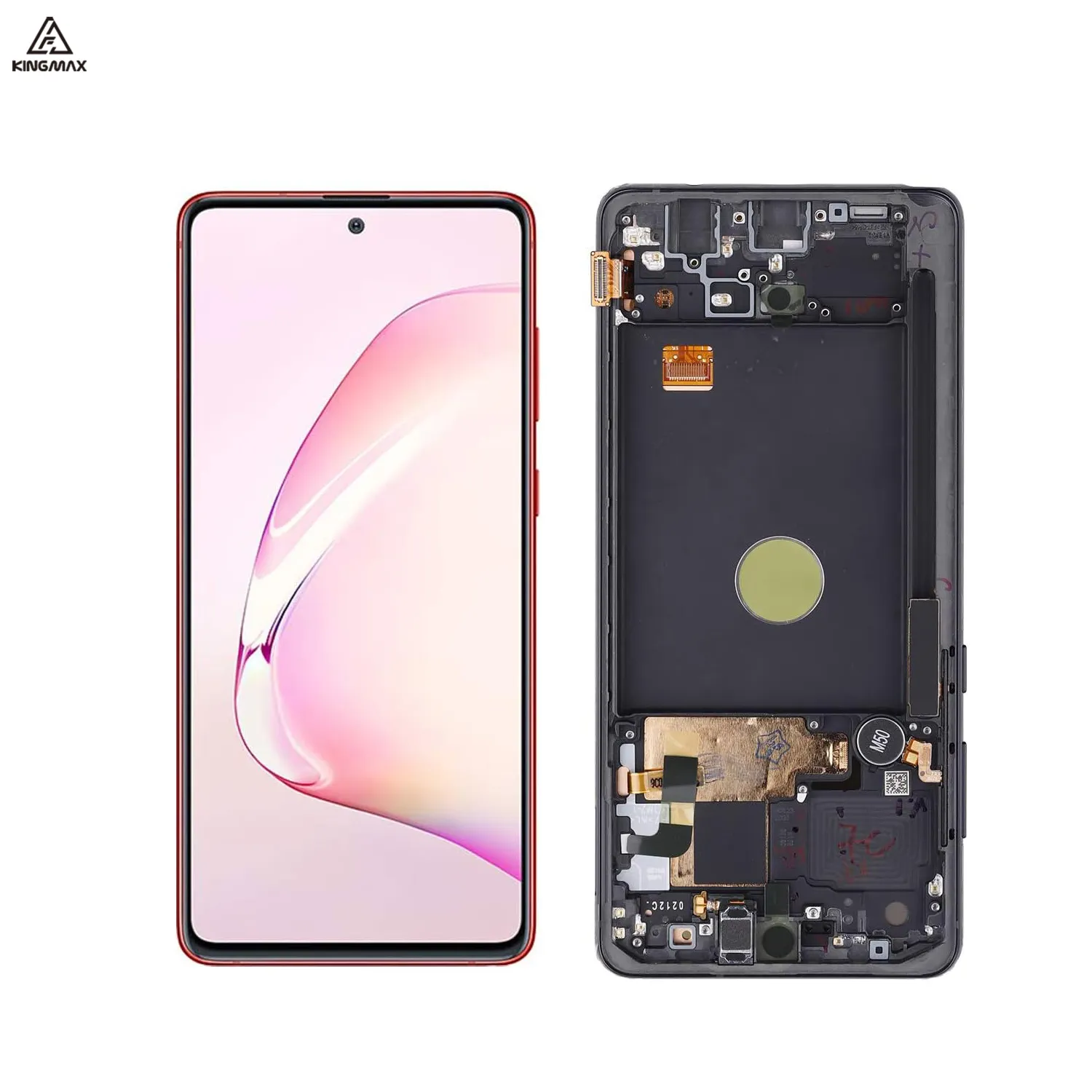 6.7 ''ต้นฉบับขนาด AMOLED Display สำหรับ Samsung Note 10 Lite แผงหน้าจอสัมผัส LCD N770 N770F Samsung OLED Display Display with FRAME