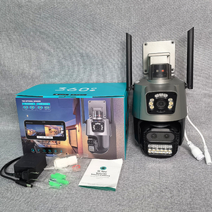 双屏9MP高清5K Wifi摄像机Ip66等级运动检测夜视sd卡存储CloudIcsee网络摄像机 - Product Image 6