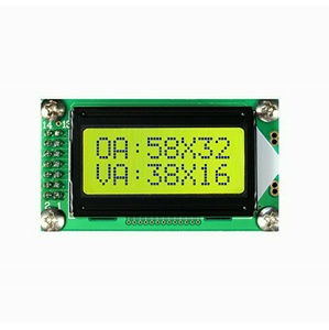 Matriz de puntos 5x7 Fuente de caracteres STN Amarillo Verde Modo 8x2 Tipo Alfanumérico LCM Interfaz paralela de 8 bits Fuente de alimentación de 5V o 3V - Product Image 1